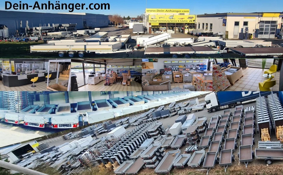 STEMA Aufbau Spriegel Hochplane für Anhänger F 750 DBL 850 opti AN Blau 0,80m - Bild 4 von 4