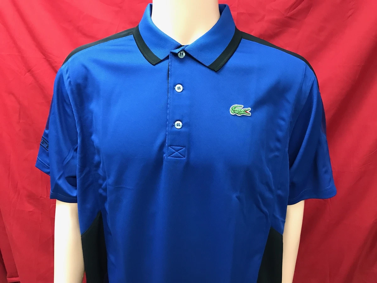 NWT Lacoste Men&#039;s Polyester Polo Shirt, size 8 (3XL), two colors option | eBay