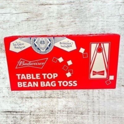 Table Top Corn Hole/Bean Bag Toss (Budweiser Edition)