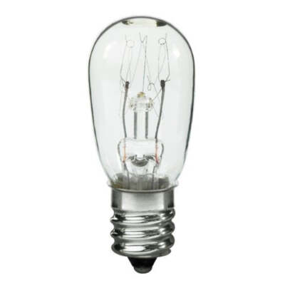 PLT 10W S6 Indicator 250V Clear Candelabra Base 1,500 Hrs 65 Lumens 10S6-250-CS