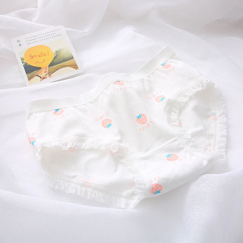 5 PACK CARTOON GIRLS UNDERWEAR BRIEFS KNICKERS  COTTON New - Image 2 of 4