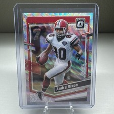 2023 Donruss Optic Football Premium Andre Rison Silver Prizm Wave /300 Falcons