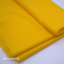 Mango Yellow ACRYLIC FELT FABRIC By The Yard 72" WIDE Thick Soft Felt Fabric