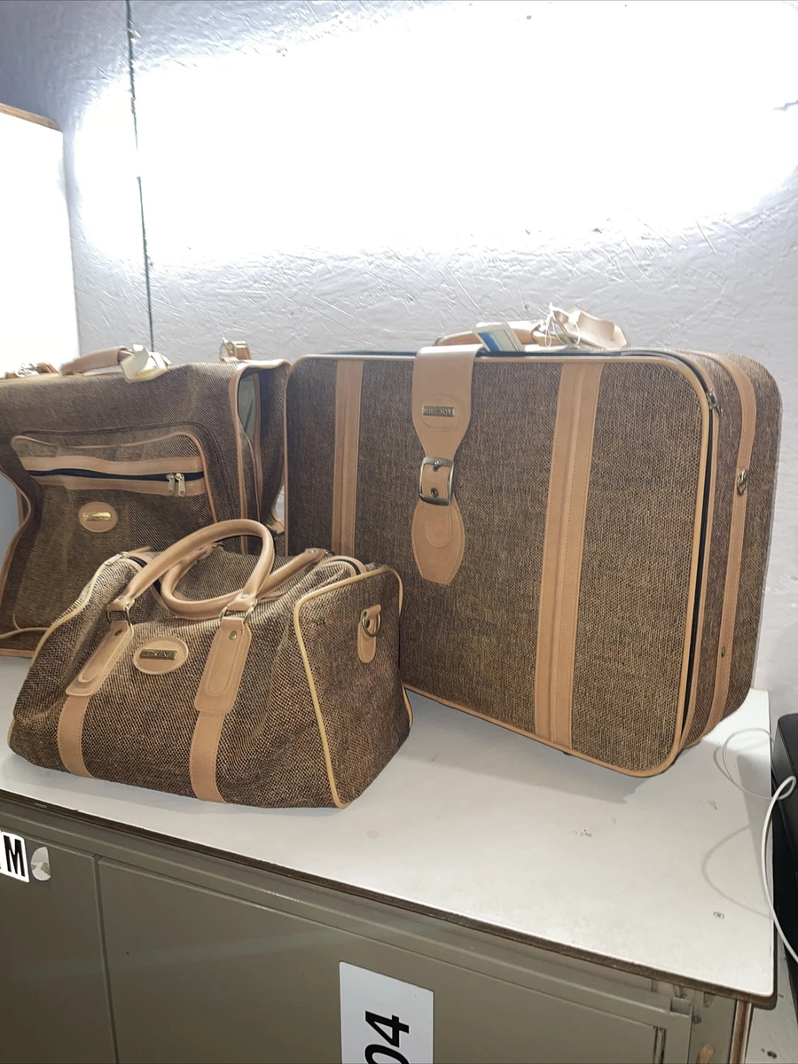 Louis Vuitton 3 pc vintage luggage