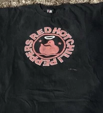 Vtg Concert T Sz XL Red Hot Chili Peppers Original Californication Duck Y2K