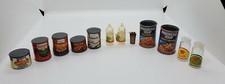12 Vintage Play Pretend Toy Food Can Canned Goods Grocery Progresso Soup Peaches