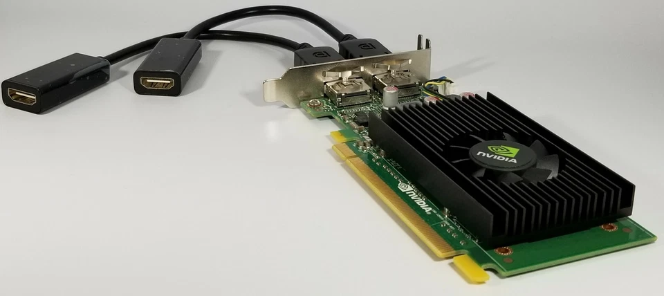 NVS 310 PCIe x16 Dual DisplayPort to HDMI Windows 10 Video Card Nvidia New - Image 3 of 4