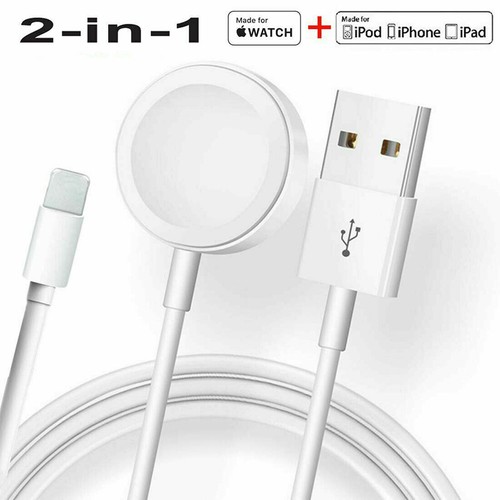 Magnetic Charger 2in1 USB Cable For 