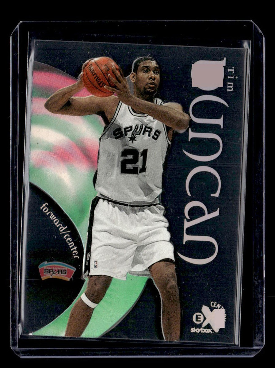 1998-99 SkyBox E-X Century #7 Tim Duncan | eBay