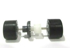 VINTAGE SLOT CAR HO SCALE 1 TYCO 440/440-X2 REAR GEAR, AXLE ASSEMBLY NEW