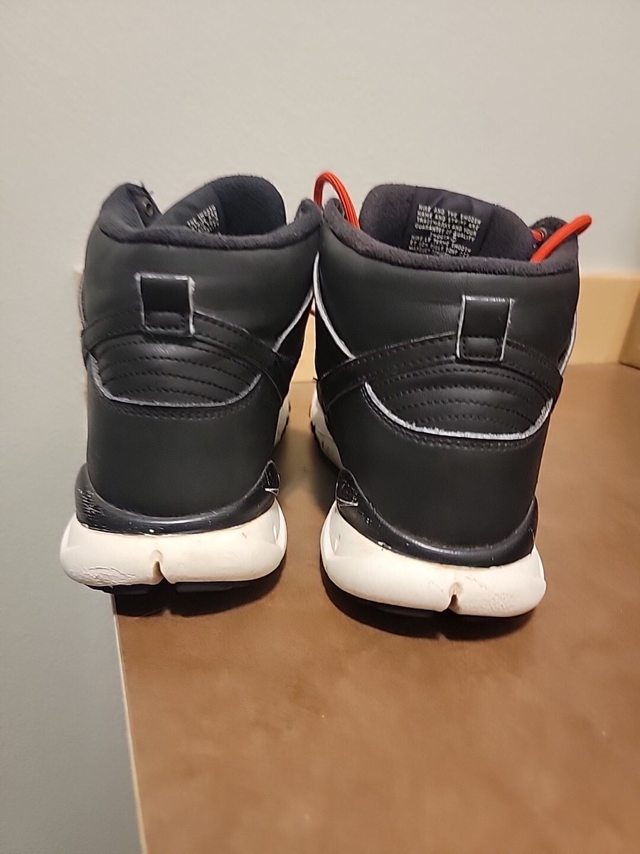 Nike SB Dunk High Sneakerboot Boot Black/Red/White VTG 2016  display picture 3