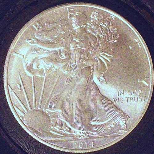 2014 WALKING LIBERTY SILVER DOLLARS  UNCIRCULATED