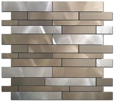 10 Sheets Peel and Stick Backsplash Tile for Kitchen, Self-Adhesive Mosaic Ti...