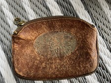 Vintage Native American Leather Coin Purse