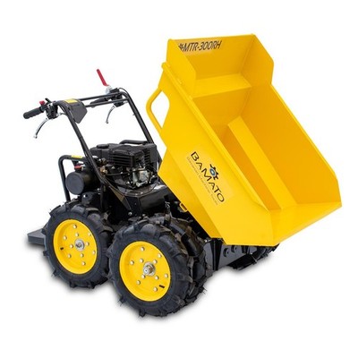 BAMATO Mini Transporter MTR-300RH Allradantrieb Raddumper Dumper Minidumper