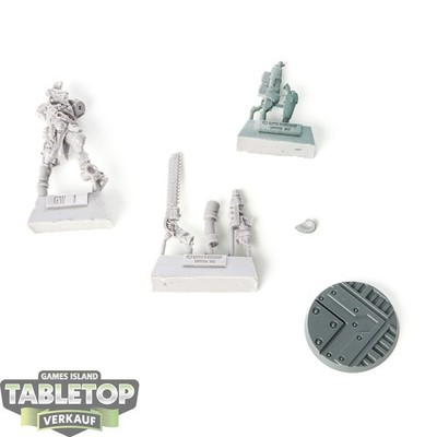 Necromunda - Gor Half-horn, Beastman Bounty Hunter - im Gussrahmen