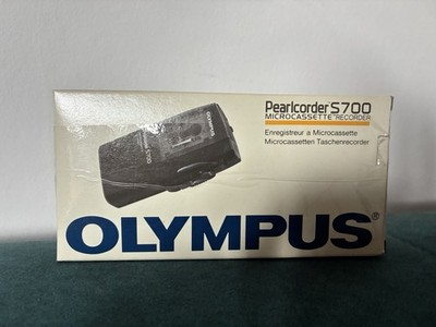 Olympus Pearlcorder S700 Microcassette Recorder Vintage Neu & OVP