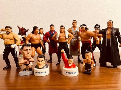CharaPro Figures: Japan Pro-Wrestling, Antonio Inoki, Giant Baba,