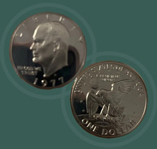 1976-S $1 Clad Type 1 DCAM (Proof) Eisenhower Dollar