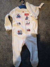 Paddington Bear. My First Christmas Sleepsuit 3-6 Months