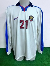 MAGLIA RUSSIA MATCH WORN INDOSSATA SHIRT JERSEY VINTAGE CAMISETA 1997 COA