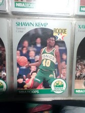 1990-91 NBA Hoops 100 Superstars - Shawn Kemp #92 (RC)