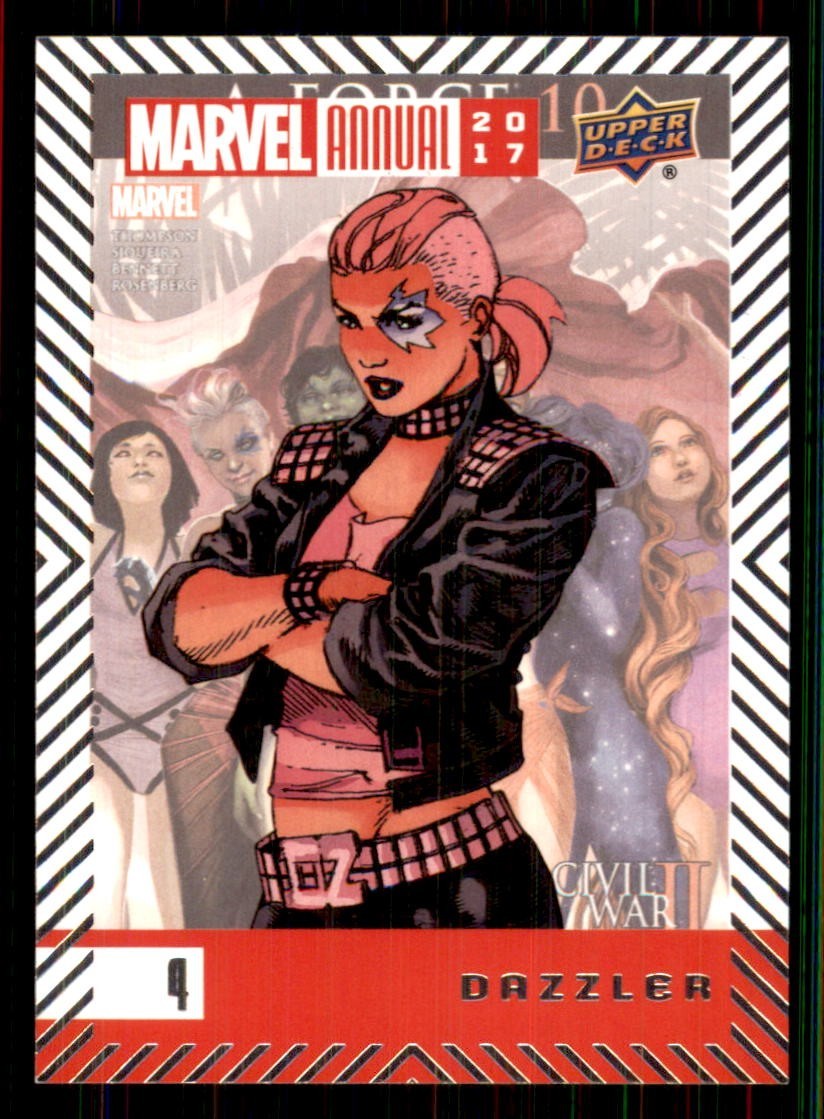 2017 Upper Deck Marvel Annual #4 Dazzler