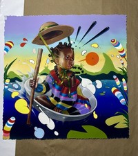 Kayla Mahaffey 💥 Don't Rock the Boat 💥 AP print Hebru Brantley Moore