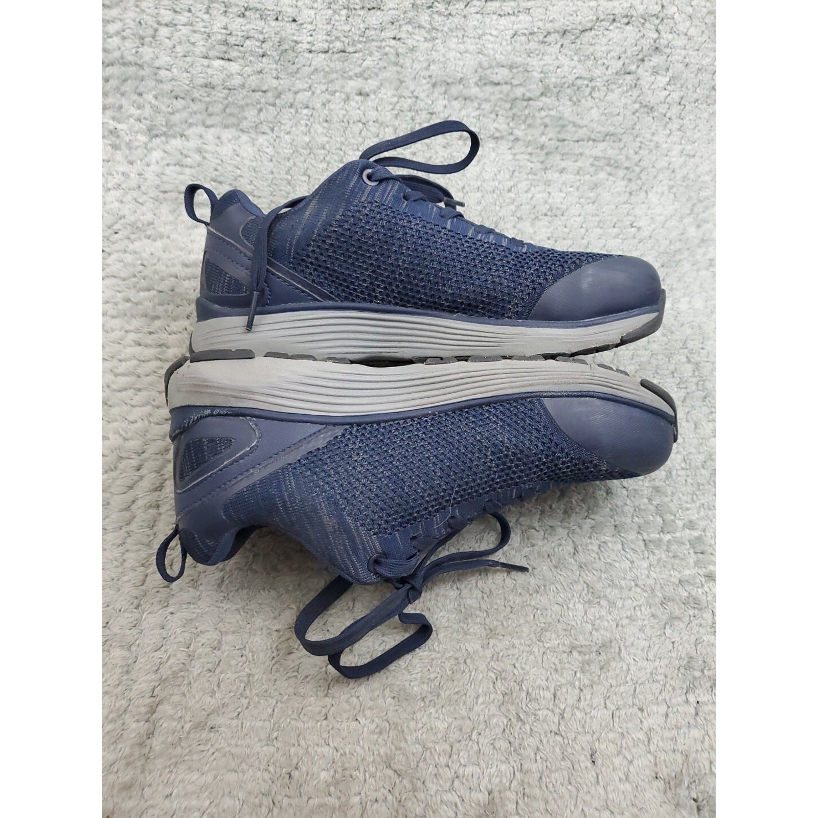 Scarpe da lavoro Keen Utility Sneakers donna 7 W blu tessuto rete stringate punta acciaio