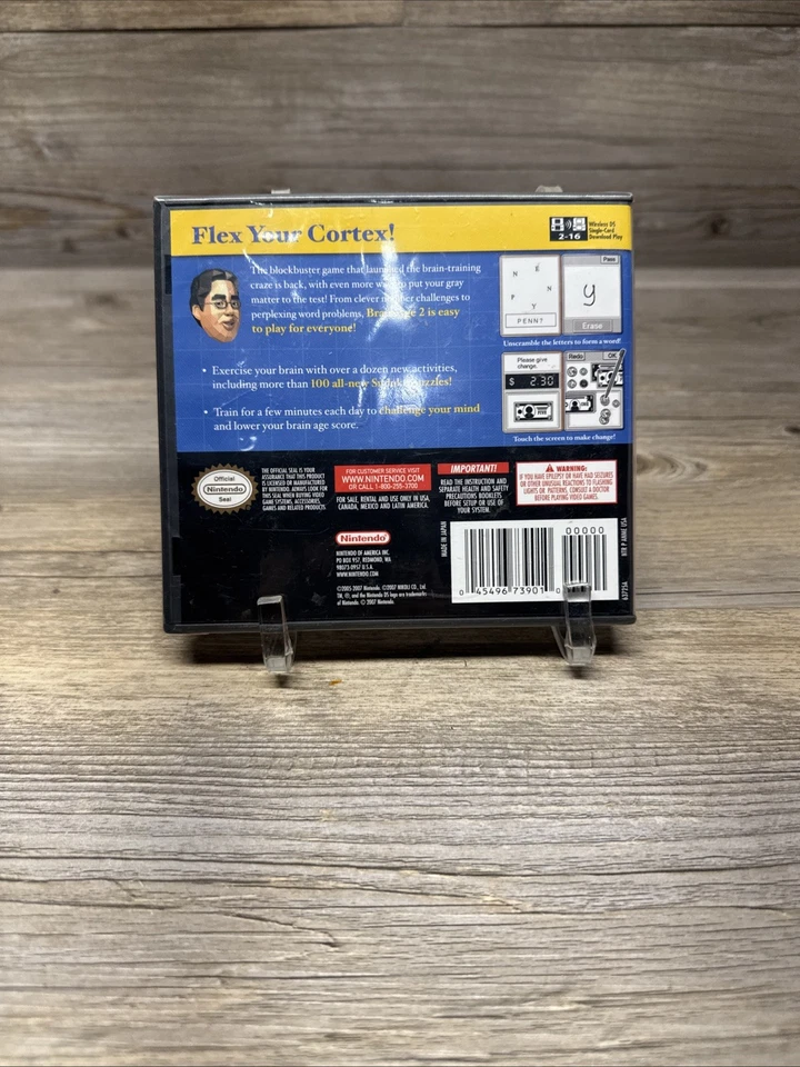 Brain Age 2 for Nintendo DS New Factory Sealed - Image 2 of 4