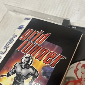 Grid Runner (Sega Saturn, 1996) Complete w/  Reg Card - Near Mint Condition