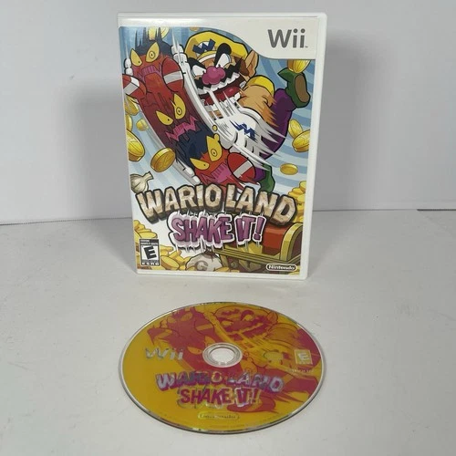 Wario Land: Shake It (Nintendo Wii, 2008) No Booklet FREE SHIPPING