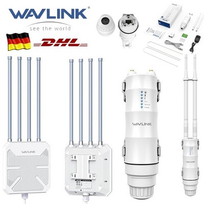 Wavlink AX3000 Outdoor WiFi6 PoE WLAN Router AP Repeater Extender Long Range
