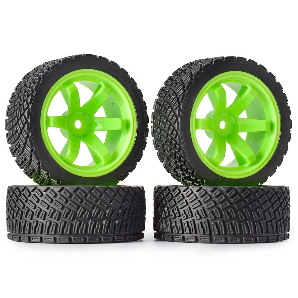 Austar 12mm Hex 67mm Gummireifen Rad für RC 1/10 Rolly WLtoys 1/14 144001 Auto - Bild 4 von 4