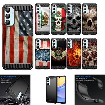 Case For [Samsugn Galaxy A26 5G][Flex TPU Fiber SET1] Slim Flexible Shock