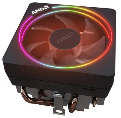 Original AMD Wraith PRISM RGB cooler for AM4/AM5 105W TDP