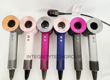 Genuine Dyson Supersonic Hair Dryer with 3 Styling Attachments - Colors USED