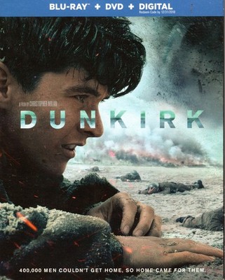CHRISTOPHER NOLAN'S DUNKIRK BLU-RAY & DVD 3 DISC SPECIAL EDITION (NO DIGITAL)