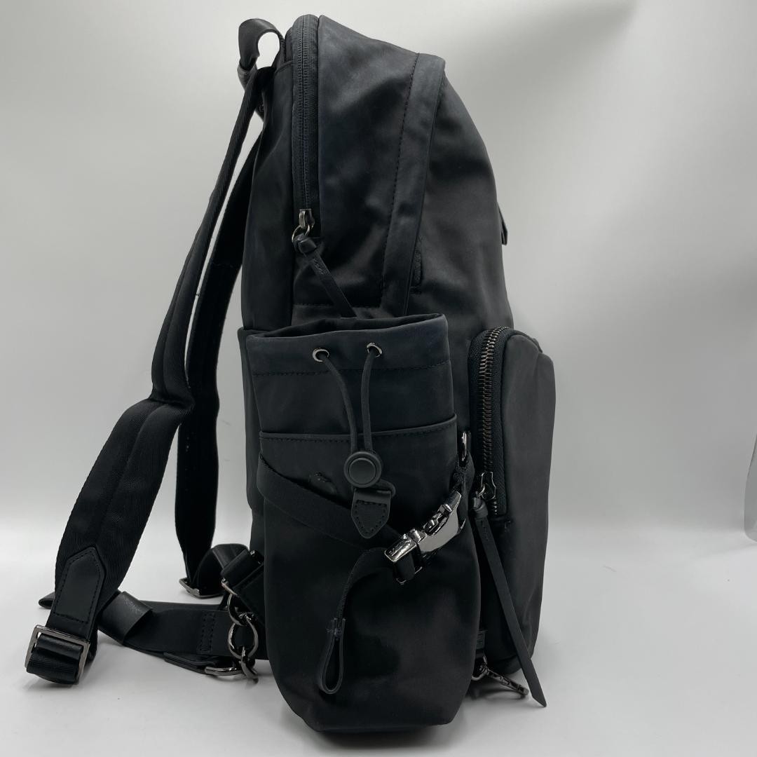 TUMI Backpack DEVOE Meadow Pattern Nylon Black - image 22