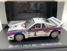 KYOSHO LANCIA RALLY 037 MONTE CARLO 6TH 1985 H TOIVONEN NO 4 03181D 1/43