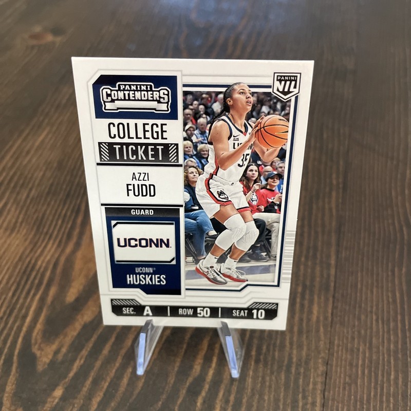 2024- 2025 Panini Contenders UCONN College Ticket Azzi Fudd #13