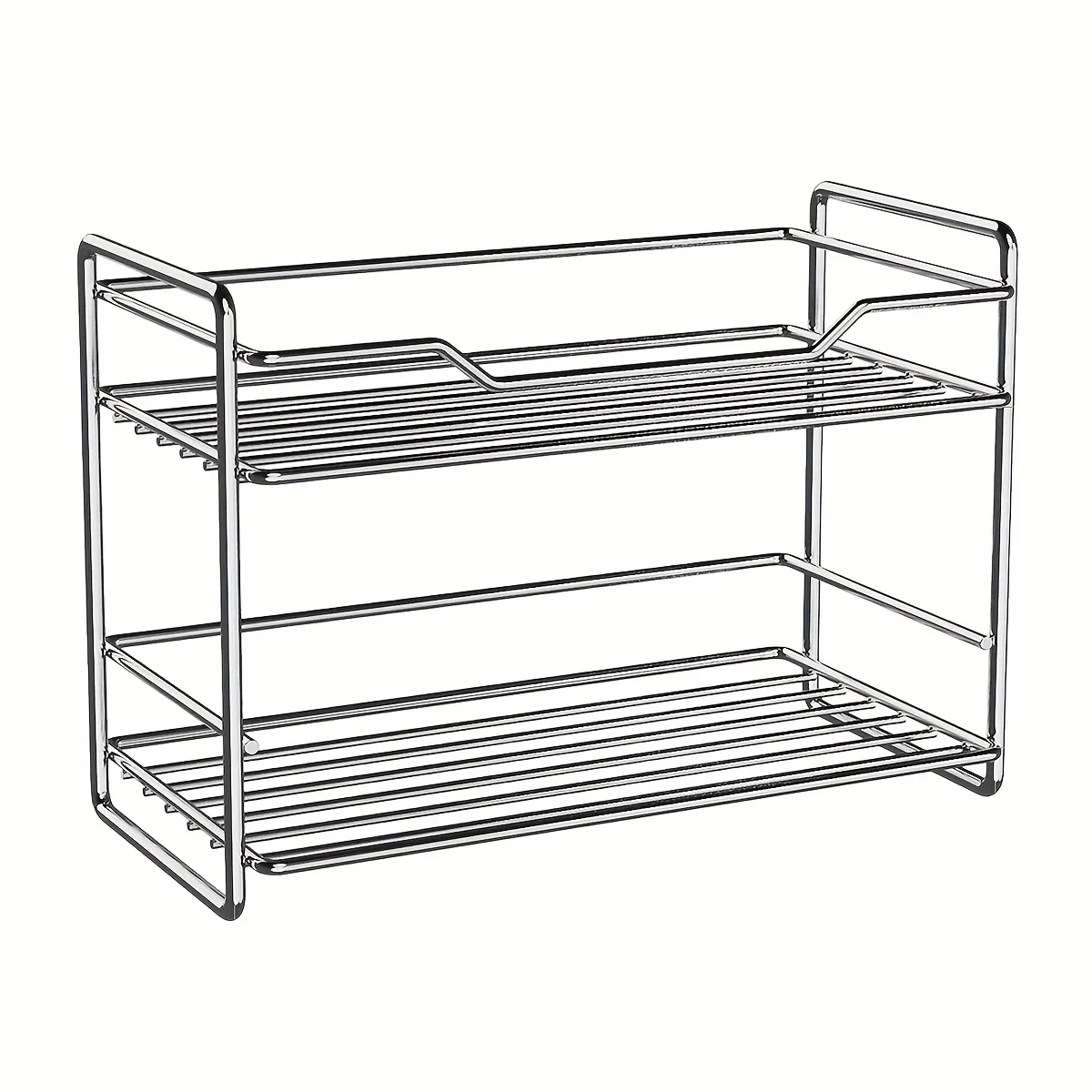 Kitchen Organizer 2 Tier Stainless Steel Countertop Shelf Spice Rack Storage
Opens in a new window o