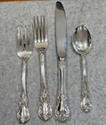 Vintage Towle Sterling Silver 4-Piece Place Setting "Old Master" No Mono