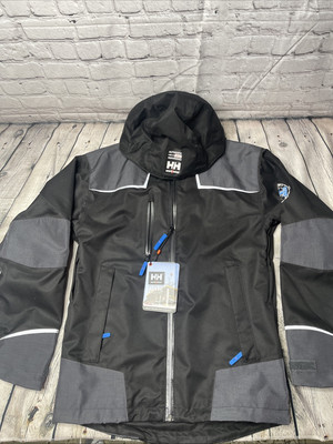 Helly Hansen Men's Work Chelsea Evolution Softshell Jacket Black Size XS Black