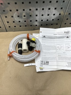 New LMI MILTON ROY Injection Check Valve& Discharge Tubing Kit Fast   Shipped