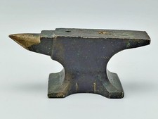 Miniature Anvil Vintage Tabletop Device Brass...