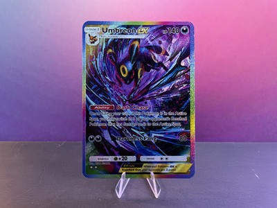 Nachtara Umbreon EX Holo Illustration Rare Pokemon Pocket TCG