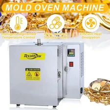 800°C Jewelry Casting Burnout Furnace for Wax Plaster Mold Baking Auto Shutoff