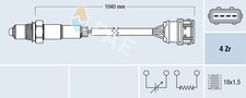 Sonde lambda Volvo V40