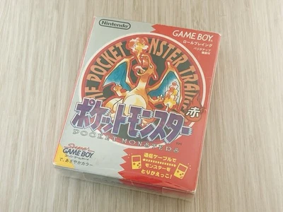 Pokemon Red Nintendo Gameboy Complete in Box CIB Japanese New Battery GB - Image 1 of 4